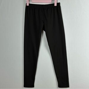 THERMAJANE black long underwear tights - size small